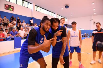 TREVISO 03092024 LBA PRECAMPIONATO NUTRIBULLET TREVISO BASKET - ALLENAMENTO + INCONTRO TIFOSI
