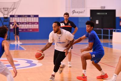 TREVISO 03092024 LBA PRECAMPIONATO NUTRIBULLET TREVISO BASKET - ALLENAMENTO + INCONTRO TIFOSI