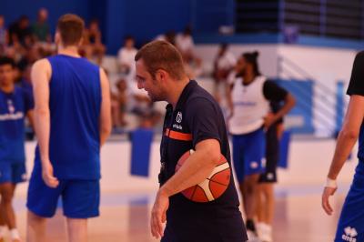 TREVISO 03092024 LBA PRECAMPIONATO NUTRIBULLET TREVISO BASKET - ALLENAMENTO + INCONTRO TIFOSI