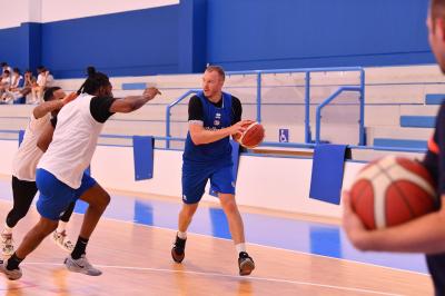 TREVISO 03092024 LBA PRECAMPIONATO NUTRIBULLET TREVISO BASKET - ALLENAMENTO + INCONTRO TIFOSI