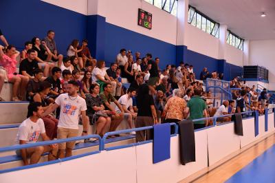 TREVISO 03092024 LBA PRECAMPIONATO NUTRIBULLET TREVISO BASKET - ALLENAMENTO + INCONTRO TIFOSI