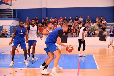 TREVISO 03092024 LBA PRECAMPIONATO NUTRIBULLET TREVISO BASKET - ALLENAMENTO + INCONTRO TIFOSI
