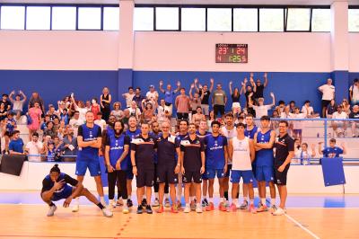 TREVISO 03092024 LBA PRECAMPIONATO NUTRIBULLET TREVISO BASKET - ALLENAMENTO + INCONTRO TIFOSI