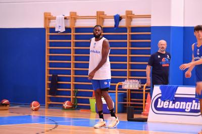 TREVISO 03092024 LBA PRECAMPIONATO NUTRIBULLET TREVISO BASKET - ALLENAMENTO + INCONTRO TIFOSI