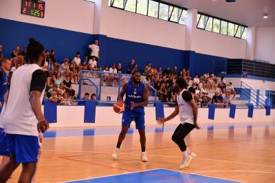 TREVISO 03092024 LBA PRECAMPIONATO NUTRIBULLET TREVISO BASKET - ALLENAMENTO + INCONTRO TIFOSI