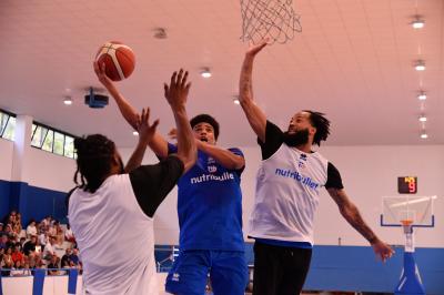 TREVISO 03092024 LBA PRECAMPIONATO NUTRIBULLET TREVISO BASKET - ALLENAMENTO + INCONTRO TIFOSI