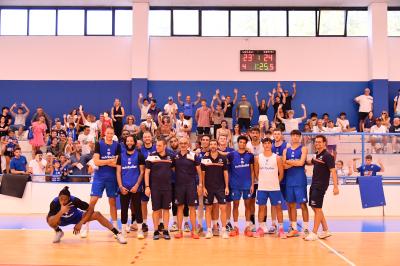 TREVISO 03092024 LBA PRECAMPIONATO NUTRIBULLET TREVISO BASKET - ALLENAMENTO + INCONTRO TIFOSI