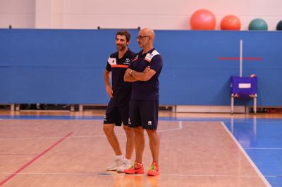 TREVISO 03092024 LBA PRECAMPIONATO NUTRIBULLET TREVISO BASKET - ALLENAMENTO + INCONTRO TIFOSI