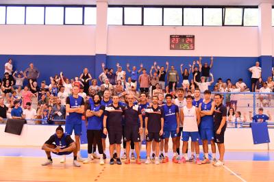 TREVISO 03092024 LBA PRECAMPIONATO NUTRIBULLET TREVISO BASKET - ALLENAMENTO + INCONTRO TIFOSI