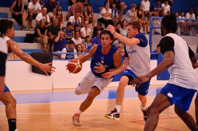 TREVISO 03092024 LBA PRECAMPIONATO NUTRIBULLET TREVISO BASKET - ALLENAMENTO + INCONTRO TIFOSI