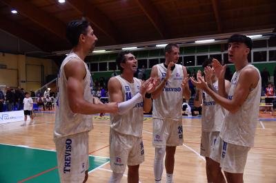 PONZANO 14092024 LBA PRECAMPIONATO NUTRIBULLET TREVISO BASKET - AQUILA TRENTO