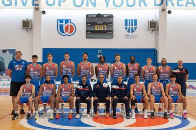 TREVISO 24092024 LBA PRECAMPIONATO NUTRIBULLET TREVISO BASKET  STAFF GIOCATORI MAGLIA GIOCO UFFICIALE