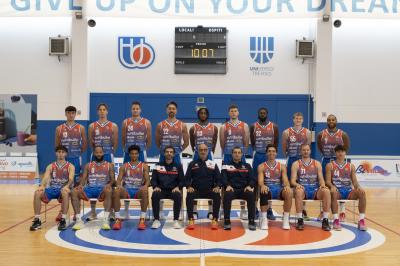 TREVISO 24092024 LBA PRECAMPIONATO NUTRIBULLET TREVISO BASKET  STAFF GIOCATORI MAGLIA GIOCO UFFICIALE