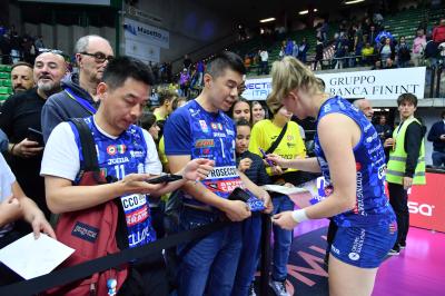 TREVISO 06102024 LEGAVOLLEY FEMMINILE CAMPIONATO 2024 - 2025 - PROSECCO DOC IMOCO - UYBA VOLLEY BUSTO ARSIZIO