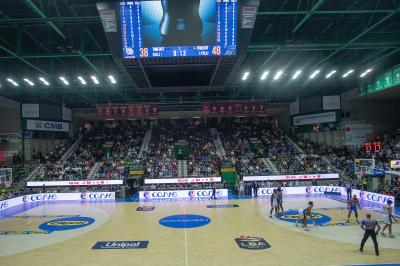 TREVISO 20102024 MARKETING LBA CAMPIONATO NUTRIBULLET TREVISO BASKET LED PANORAMICA PALAVERDE
