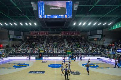 TREVISO 20102024 MARKETING LBA CAMPIONATO NUTRIBULLET TREVISO BASKET LED PANORAMICA PALAVERDE