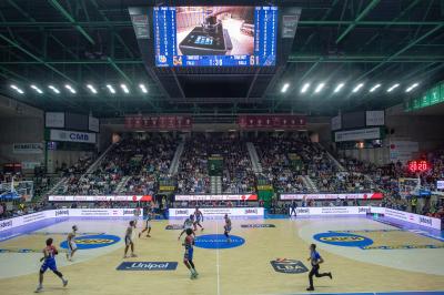 TREVISO 20102024 MARKETING LBA CAMPIONATO NUTRIBULLET TREVISO BASKET LED PANORAMICA PALAVERDE
