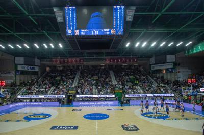 TREVISO 20102024 MARKETING LBA CAMPIONATO NUTRIBULLET TREVISO BASKET LED PANORAMICA PALAVERDE