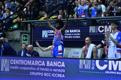 TREVISO 20102024 LBA NUTRIBULLET TREVISO BASKET - DOLOMITI ENERGIA TRENTO