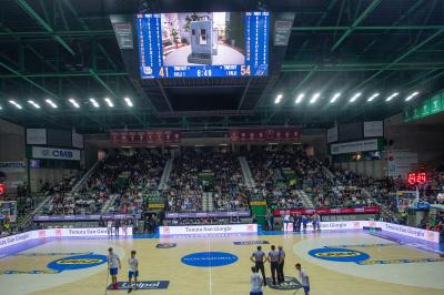 TREVISO 20102024 MARKETING LBA CAMPIONATO NUTRIBULLET TREVISO BASKET LED PANORAMICA PALAVERDE