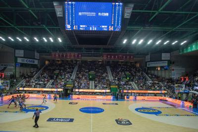 TREVISO 20102024 MARKETING LBA CAMPIONATO NUTRIBULLET TREVISO BASKET LED PANORAMICA PALAVERDE