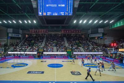 TREVISO 20102024 MARKETING LBA CAMPIONATO NUTRIBULLET TREVISO BASKET LED PANORAMICA PALAVERDE