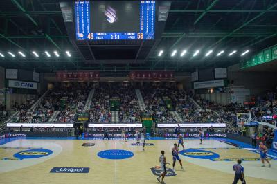 TREVISO 20102024 MARKETING LBA CAMPIONATO NUTRIBULLET TREVISO BASKET LED PANORAMICA PALAVERDE