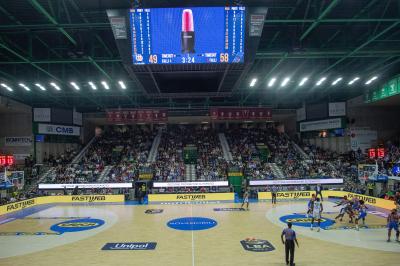 TREVISO 20102024 MARKETING LBA CAMPIONATO NUTRIBULLET TREVISO BASKET LED PANORAMICA PALAVERDE