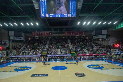 TREVISO 20102024 MARKETING LBA CAMPIONATO NUTRIBULLET TREVISO BASKET LED PANORAMICA PALAVERDE