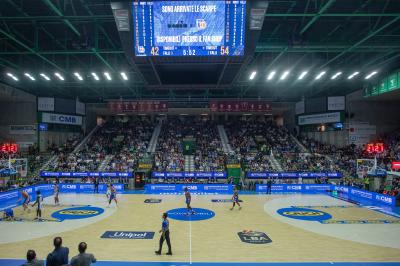 TREVISO 20102024 MARKETING LBA CAMPIONATO NUTRIBULLET TREVISO BASKET LED PANORAMICA PALAVERDE