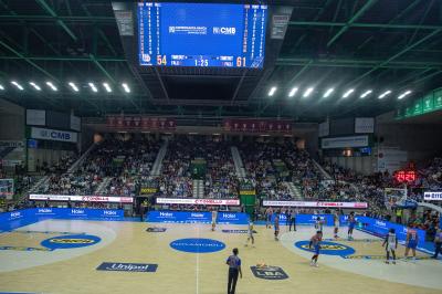 TREVISO 20102024 MARKETING LBA CAMPIONATO NUTRIBULLET TREVISO BASKET LED PANORAMICA PALAVERDE