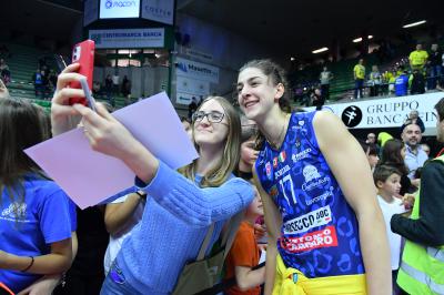 TREVISO 27102024 LEGAVOLLEY FEMMINILE CAMPIONATO 2024 - 2025 - PROSECCO DOC IMOCO - BERGAMO