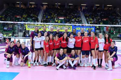 TREVISO 27102024 LEGAVOLLEY FEMMINILE CAMPIONATO 2024 - 2025 - PROSECCO DOC IMOCO - BERGAMO