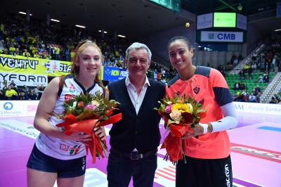 TREVISO 27102024 LEGAVOLLEY FEMMINILE CAMPIONATO 2024 - 2025 - PROSECCO DOC IMOCO - BERGAMO