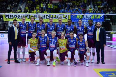 TREVISO 27102024 LEGAVOLLEY FEMMINILE CAMPIONATO 2024 - 2025 - PROSECCO DOC IMOCO - BERGAMO