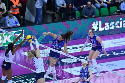 TREVISO 27102024 LEGAVOLLEY FEMMINILE CAMPIONATO 2024 - 2025 - PROSECCO DOC IMOCO - BERGAMO