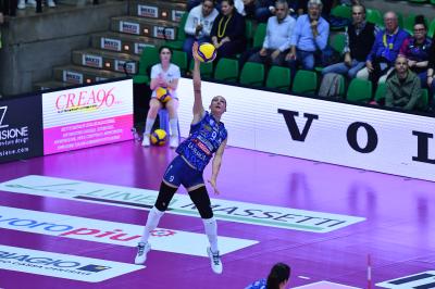 TREVISO 27102024 LEGAVOLLEY FEMMINILE CAMPIONATO 2024 - 2025 - PROSECCO DOC IMOCO - BERGAMO