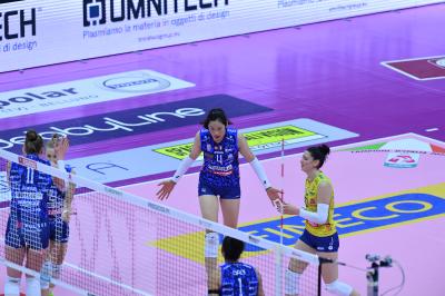 TREVISO 27102024 LEGAVOLLEY FEMMINILE CAMPIONATO 2024 - 2025 - PROSECCO DOC IMOCO - BERGAMO