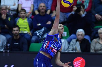 TREVISO 27102024 LEGAVOLLEY FEMMINILE CAMPIONATO 2024 - 2025 - PROSECCO DOC IMOCO - BERGAMO