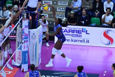 TREVISO 27102024 LEGAVOLLEY FEMMINILE CAMPIONATO 2024 - 2025 - PROSECCO DOC IMOCO - BERGAMO