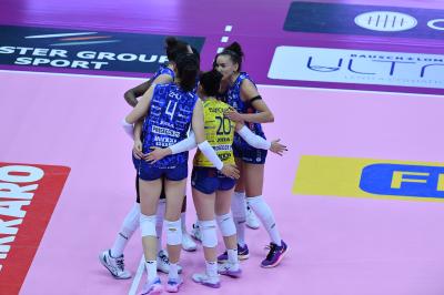 TREVISO 27102024 LEGAVOLLEY FEMMINILE CAMPIONATO 2024 - 2025 - PROSECCO DOC IMOCO - BERGAMO