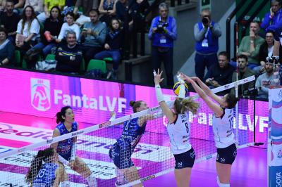 TREVISO 27102024 LEGAVOLLEY FEMMINILE CAMPIONATO 2024 - 2025 - PROSECCO DOC IMOCO - BERGAMO