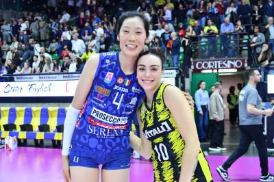 TREVISO 27102024 LEGAVOLLEY FEMMINILE CAMPIONATO 2024 - 2025 - PROSECCO DOC IMOCO - BERGAMO