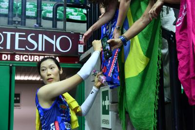 TREVISO 27102024 LEGAVOLLEY FEMMINILE CAMPIONATO 2024 - 2025 - PROSECCO DOC IMOCO - BERGAMO