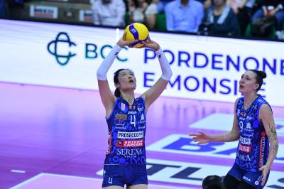 TREVISO 27102024 LEGAVOLLEY FEMMINILE CAMPIONATO 2024 - 2025 - PROSECCO DOC IMOCO - BERGAMO