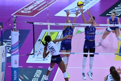 TREVISO 27102024 LEGAVOLLEY FEMMINILE CAMPIONATO 2024 - 2025 - PROSECCO DOC IMOCO - BERGAMO