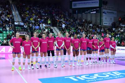 TREVISO 27102024 LEGAVOLLEY FEMMINILE CAMPIONATO 2024 - 2025 - PROSECCO DOC IMOCO - BERGAMO