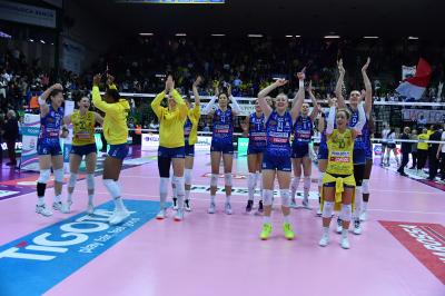 TREVISO 27102024 LEGAVOLLEY FEMMINILE CAMPIONATO 2024 - 2025 - PROSECCO DOC IMOCO - BERGAMO