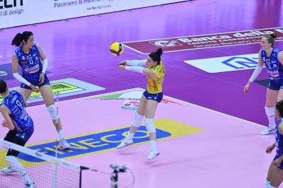 TREVISO 27102024 LEGAVOLLEY FEMMINILE CAMPIONATO 2024 - 2025 - PROSECCO DOC IMOCO - BERGAMO