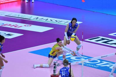 TREVISO 27102024 LEGAVOLLEY FEMMINILE CAMPIONATO 2024 - 2025 - PROSECCO DOC IMOCO - BERGAMO